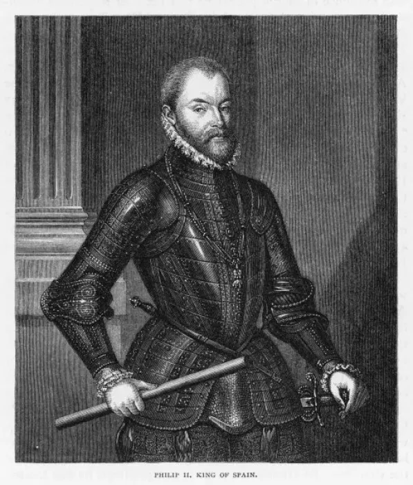 Framed Print : Philip II, King of Spain Framed Print : Philip II, King of Spain