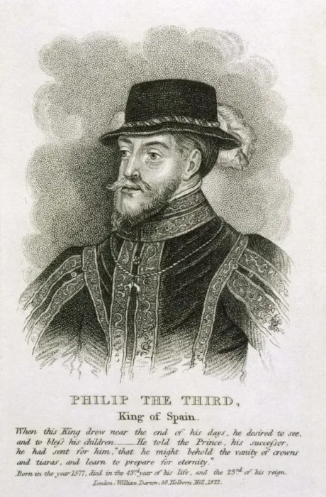 Framed Print : Philip Iii / Spain / Darton Framed Print : Philip Iii / Spain / Darton