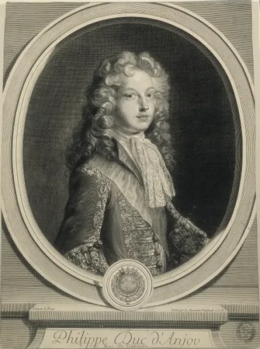 Framed Print : PHILIP V of Spain (1683-1746). King of Spain Framed Print : PHILIP V of Spain (1683-1746). King of Spain
