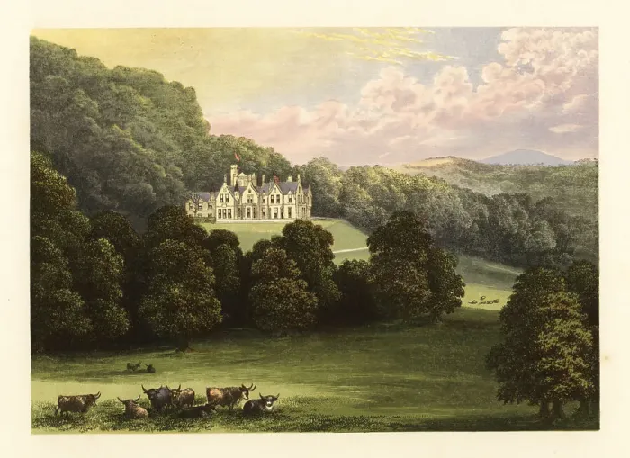 Framed Print : Philiphaugh, Selkirkshire, Scotland Framed Print : Philiphaugh, Selkirkshire, Scotland