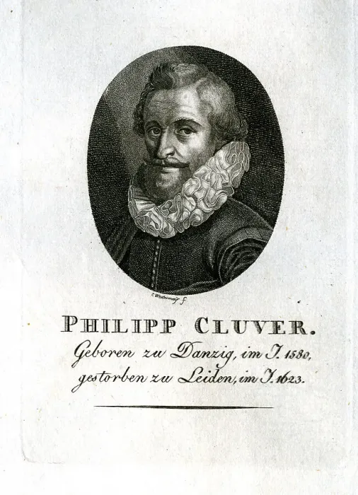 Framed Print : Philipp Cluver - Cartographer Framed Print : Philipp Cluver - Cartographer