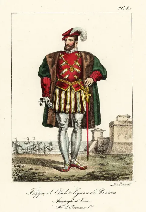 Framed Print : Philippe de Chabot, Admiral de Brion, c. 1492-1543 Framed Print : Philippe de Chabot, Admiral de Brion, c. 1492-1543