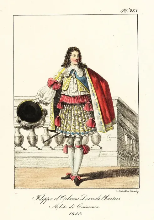 Framed Print : Philippe I, Duke of Orléans, in ceremonial robes, 1660 Framed Print : Philippe I, Duke of Orléans, in ceremonial robes, 1660