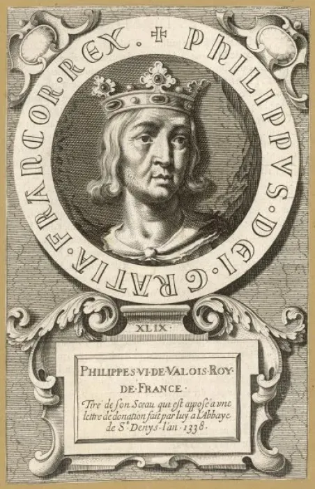 Framed Print : Philippe VI De Valois Framed Print : Philippe VI De Valois