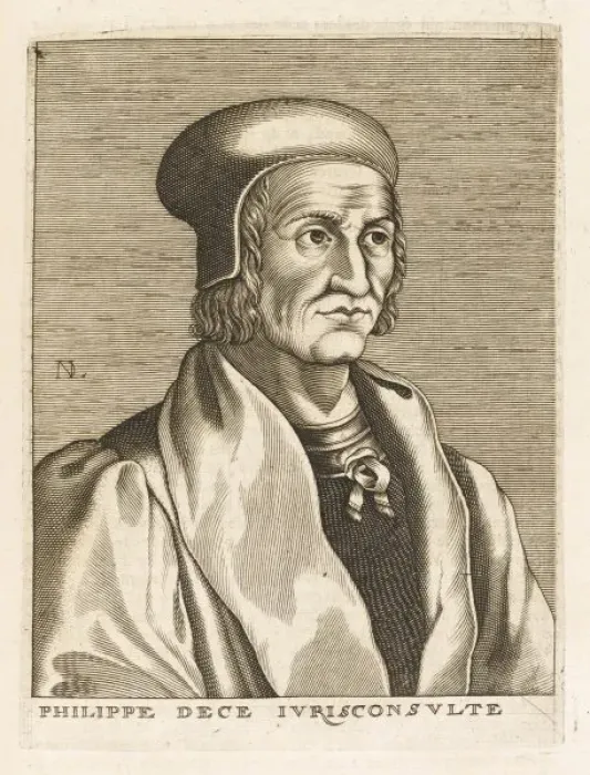 Framed Print : Philippo Decio / Larmessin Framed Print : Philippo Decio / Larmessin