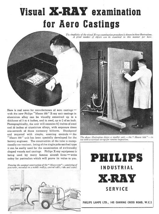 Framed Print : Philips Industrial X-Ray Service 1939 Framed Print : Philips Industrial X-Ray Service 1939
