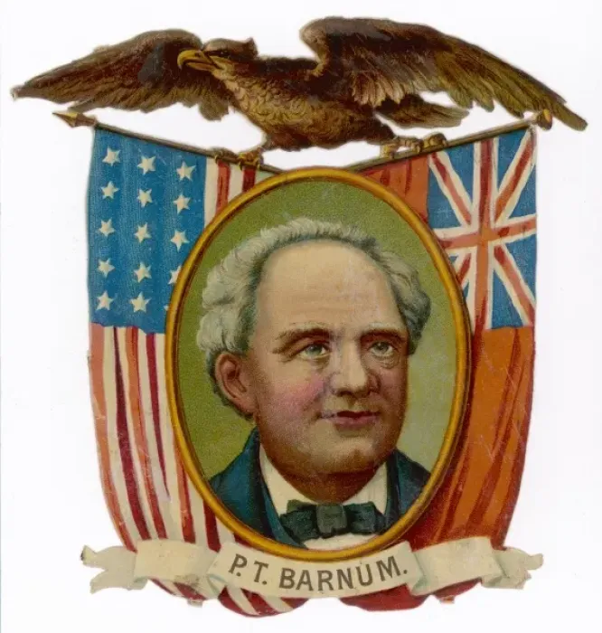 Framed Print : Phineas Taylor Barnum
