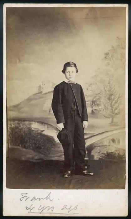 Framed Print : PHOTO OF FRANK 1850S? Framed Print : PHOTO OF FRANK 1850S?