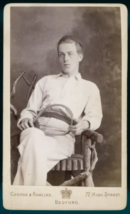 Framed Print : Photo with Racquet Framed Print : Photo with Racquet