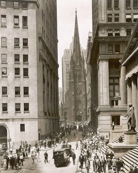 Photo, Wall Street 1929