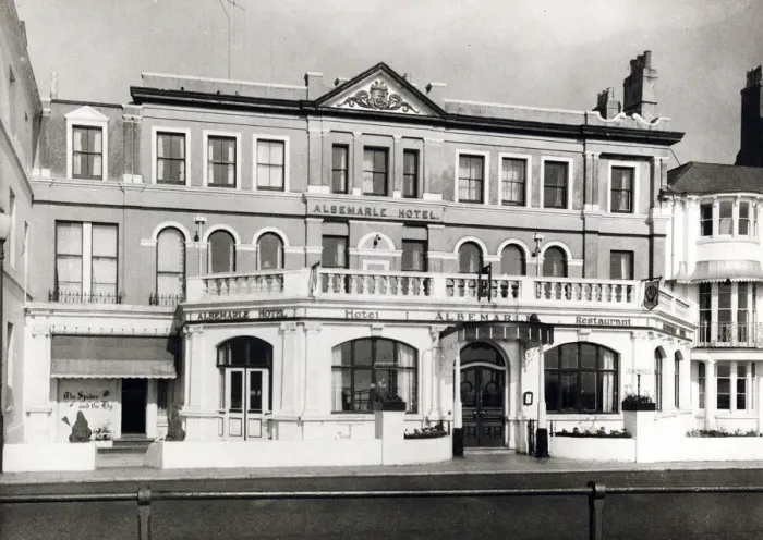 Framed Print : Photograph of Albemarle Hotel, Brighton, Sussex Framed Print : Photograph of Albemarle Hotel, Brighton, Sussex