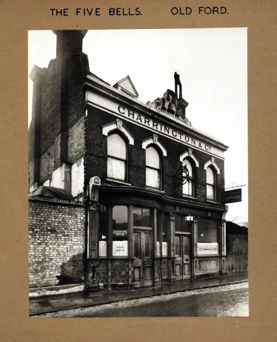 Framed Print : Photograph of Five Bells PH, Bow, London Framed Print : Photograph of Five Bells PH, Bow, London