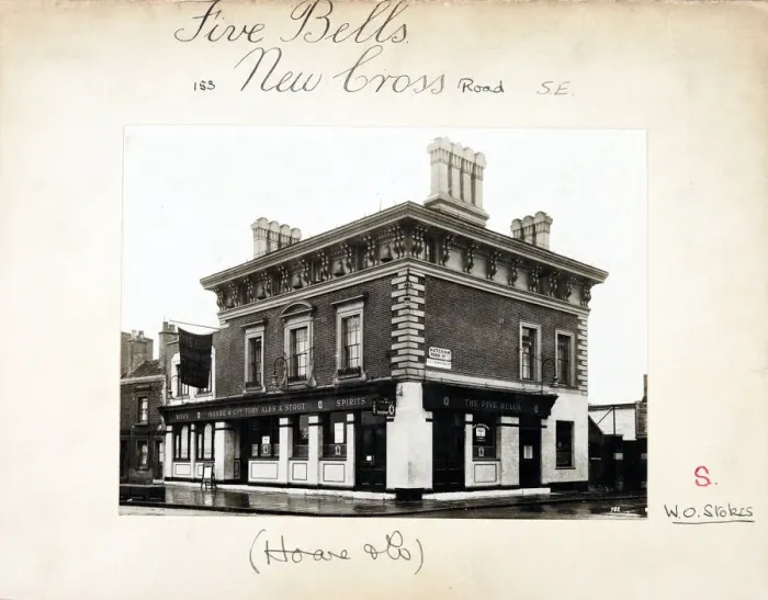 Framed Print : Photograph of Five Bells PH, New Cross, London Framed Print : Photograph of Five Bells PH, New Cross, London