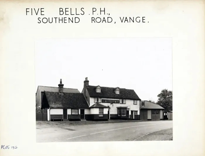 Framed Print : Photograph of Five Bells PH, Vange, Essex Framed Print : Photograph of Five Bells PH, Vange, Essex