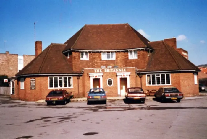 Framed Print : Photograph of Britannia PH, Lancing, Sussex