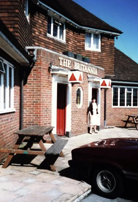Framed Print : Photograph of Britannia PH, Lancing, Sussex Framed Print : Photograph of Britannia PH, Lancing, Sussex