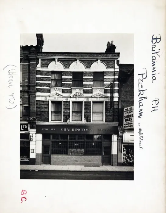 Framed Print : Photograph of Britannia PH, Peckham, London Framed Print : Photograph of Britannia PH, Peckham, London