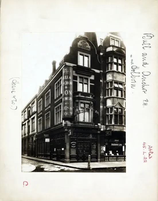 Framed Print : Photograph of Bull & Anchor PH, Holborn, London Framed Print : Photograph of Bull & Anchor PH, Holborn, London