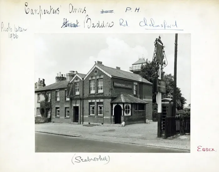 Framed Print : Photograph of Carpenters Arms, Chelmsford, Essex Framed Print : Photograph of Carpenters Arms, Chelmsford, Essex