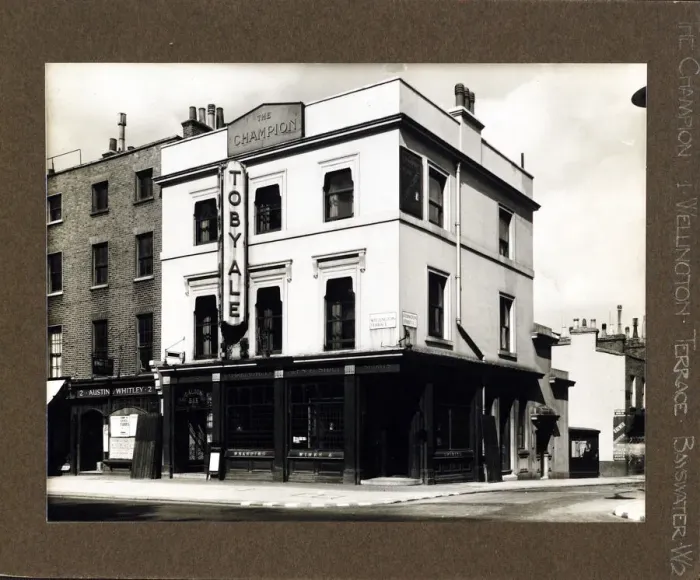 Framed Print : Photograph of Champion PH, Bayswater, London Framed Print : Photograph of Champion PH, Bayswater, London