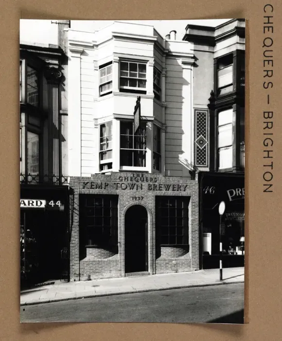 Framed Print : Photograph of Chequers PH, Brighton, Sussex Framed Print : Photograph of Chequers PH, Brighton, Sussex