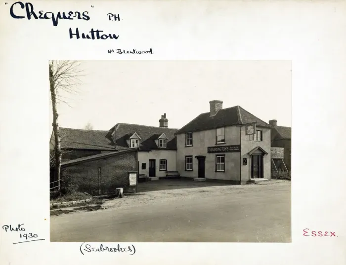 Framed Print : Photograph of Chequers PH, Hutton, Essex Framed Print : Photograph of Chequers PH, Hutton, Essex