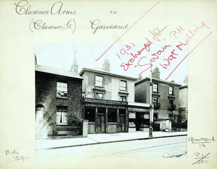 Framed Print : Photograph of Clarence Arms, Gravesend, Kent Framed Print : Photograph of Clarence Arms, Gravesend, Kent