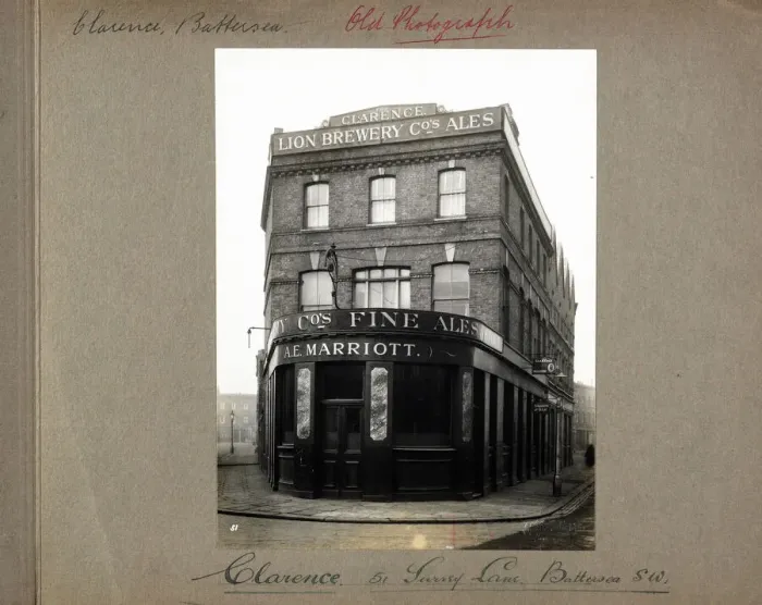 Framed Print : Photograph of Clarence PH, Battersea, London Framed Print : Photograph of Clarence PH, Battersea, London