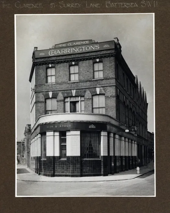 Framed Print : Photograph of Clarence PH, Battersea, London Framed Print : Photograph of Clarence PH, Battersea, London