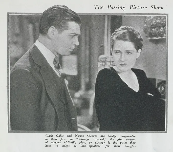 Framed Print : Photograph of Clark Gable, Norma Shearer in The Strange Interval'film. With description, Clark Gable and Norma Shearer are hardly recognisable to their fans in Strange Interval Framed Print : Photograph of Clark Gable, Norma Shearer in The Strange Interval'film. With description, Clark Gable and Norma Shearer are hardly recognisable to their fans in Strange Interval