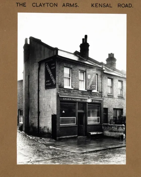 Framed Print : Photograph of Clayton Arms, Kensal Road, London Framed Print : Photograph of Clayton Arms, Kensal Road, London