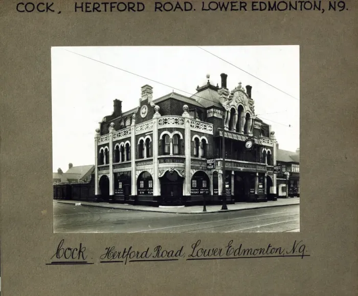 Framed Print : Photograph of Cock Tavern, Edmonton, London Framed Print : Photograph of Cock Tavern, Edmonton, London
