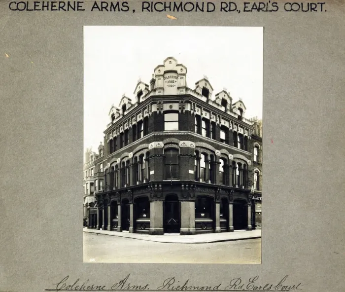 Framed Print : Photograph of Coleherne PH, Earls Court, London Framed Print : Photograph of Coleherne PH, Earls Court, London