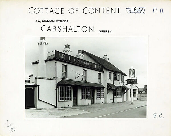 Photograph of Cottage of Content PH, Carshalton, Surrey