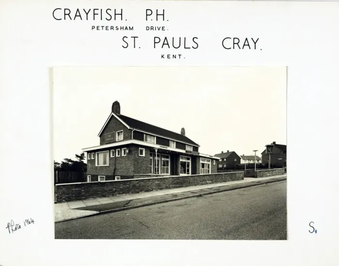 Framed Print : Photograph of Crayfish PH, St Pauls Cray, Greater London Framed Print : Photograph of Crayfish PH, St Pauls Cray, Greater London