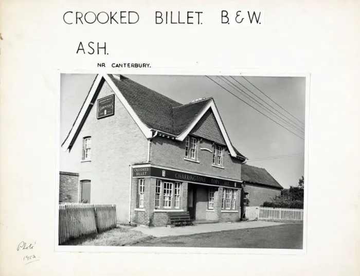 Framed Print : Photograph of Crooked Billet PH, Ash, Kent Framed Print : Photograph of Crooked Billet PH, Ash, Kent