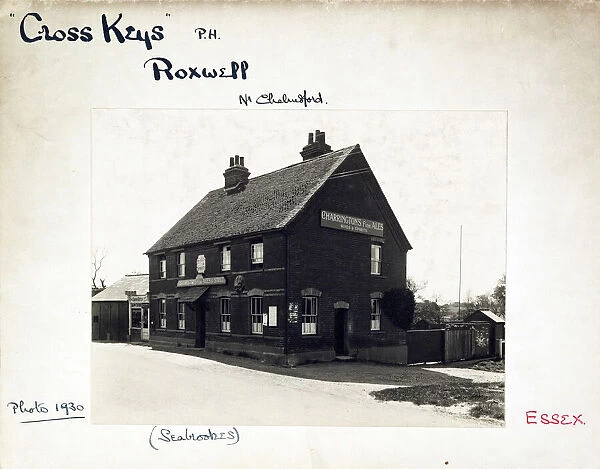 Photograph of Cross Keys PH, Roxwell, Essex
