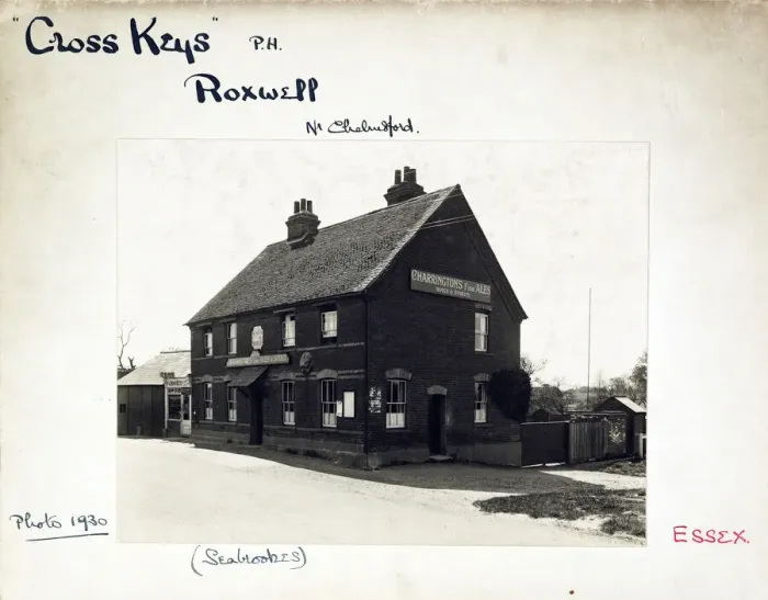 Framed Print : Photograph of Cross Keys PH, Roxwell, Essex Framed Print : Photograph of Cross Keys PH, Roxwell, Essex