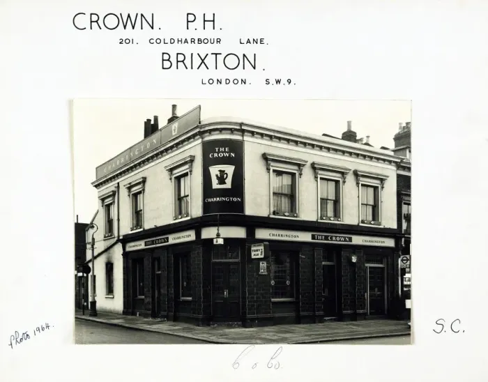 Framed Print : Photograph of Crown PH, Brixton, London Framed Print : Photograph of Crown PH, Brixton, London
