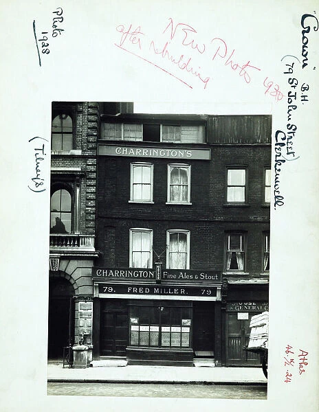 Photograph of Crown PH, Clerkenwell (Old), London