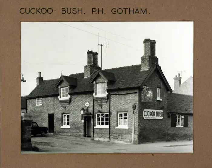 Framed Print : Photograph of Cuckoo Bush PH, Gotham, Nottinghamshire Framed Print : Photograph of Cuckoo Bush PH, Gotham, Nottinghamshire