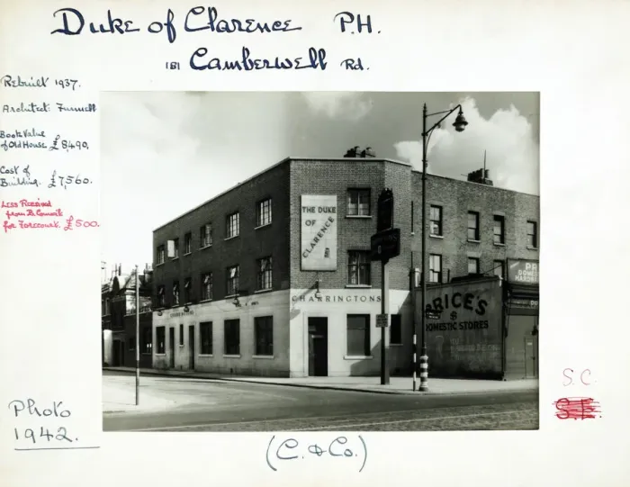 Framed Print : Photograph of Duke Of Clarence PH, Camberwell (New), London Framed Print : Photograph of Duke Of Clarence PH, Camberwell (New), London