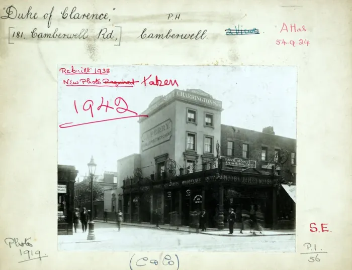 Framed Print : Photograph of Duke Of Clarence PH, Camberwell (Old), London