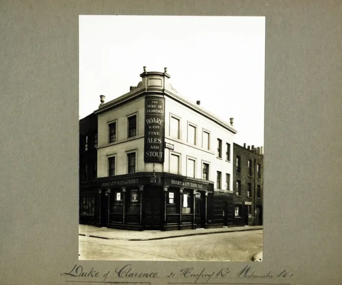 Framed Print : Photograph of Duke Of Clarence PH, Westminster, London Framed Print : Photograph of Duke Of Clarence PH, Westminster, London