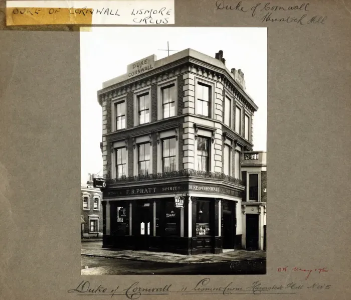 Framed Print : Photograph of Duke Of Cornwall PH, Haverstock Hill, London Framed Print : Photograph of Duke Of Cornwall PH, Haverstock Hill, London