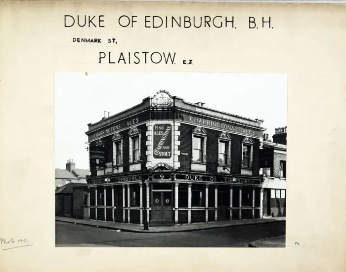 Framed Print : Photograph of Duke Of Edinburgh PH, Plaistow, London Framed Print : Photograph of Duke Of Edinburgh PH, Plaistow, London
