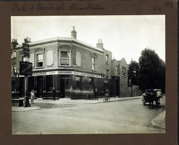 Framed Print : Photograph of Duke Of Edinburgh PH, Wimbledon, London Framed Print : Photograph of Duke Of Edinburgh PH, Wimbledon, London