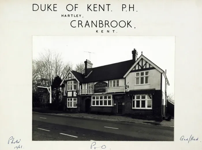 Framed Print : Photograph of Duke Of Kent PH, Cranbrook, Kent Framed Print : Photograph of Duke Of Kent PH, Cranbrook, Kent