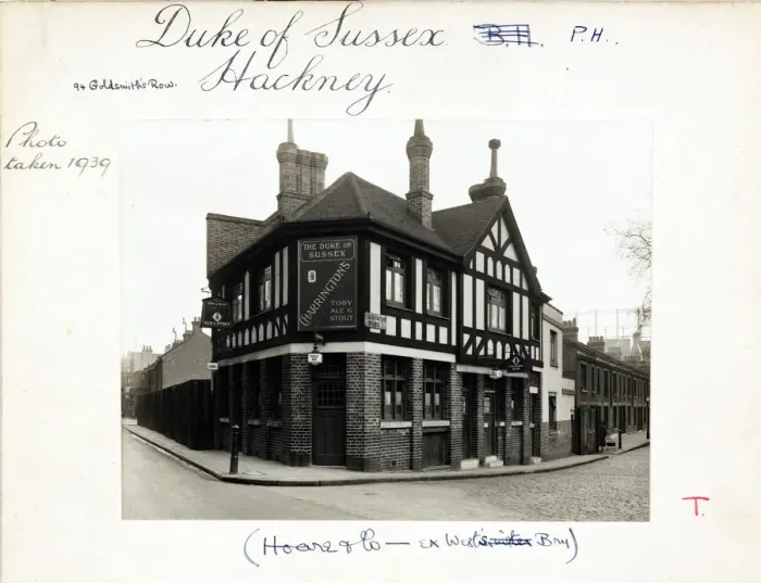 Framed Print : Photograph of Duke Of Sussex PH, Hackney, London Framed Print : Photograph of Duke Of Sussex PH, Hackney, London