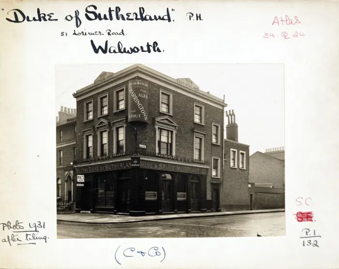 Framed Print : Photograph of Duke Of Sutherland PH, Walworth, London Framed Print : Photograph of Duke Of Sutherland PH, Walworth, London